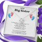 New Big Sister Gift Necklace, Gifts from Baby to Big Sister, Future Big Sister Gift
