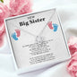 New Big Sister Gift Necklace, Gifts from Baby to Big Sister, Future Big Sister Gift
