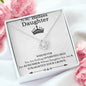 To My Badass Daughter Necklace From Mom, Badass Daughter Necklace Birthday Gift