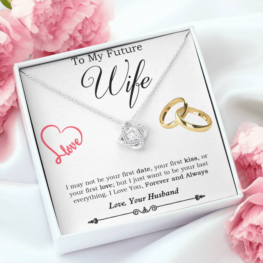 To My Future Wife Necklace, Engagement Gift For Her, Future Wife Birthday Gift
