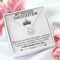 My Badass Daughter Necklace From Mom, Badass Daughter Necklace Birthday Gift