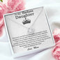 To My Badass Daughter Necklace From Mom, Badass Daughter Necklace Birthday