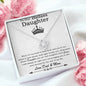 To Our Badass Daughter Necklace From Mom, Badass Daughter Necklace Birthday Gift