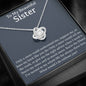 To My Beautiful Sister Necklace, Birthday Gift for Sister, Mothers Day Gift