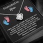 Promoted to Nana Necklace, Grandmother Announcement Necklace,Nana To Be Gift Necklace