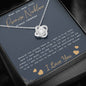 Promise Necklace for Girlfriend from Boyfriend, Gift for GirlFriend Necklace
