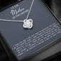 Mother-In-Law Necklace, Mother of the Groom Gift from Bride, Mother-In-Law Necklace, Mother of the Groom Gift