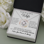 To My Beautiful Wife Necklace, Wife Necklace Gift from Husband, Birthday Gift