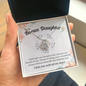 To my Bonus Daughter Necklace, Bonus Daughter, Step Daughter Gift
