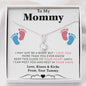 New Mom Gift Necklace, Trendy, Gift for New Mom in Hospital, Pregnancy Gift