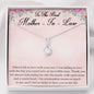 Future Mother in Law, Mother in Law Gift, Mother of the Groom Necklace