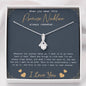 Promise Necklace for Girlfriend from Boyfriend, Gift for GirlFriend Necklace
