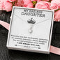 My Badass Daughter Necklace From Mom, Badass Daughter Necklace Birthday Gift