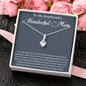 Boyfriend's Mom Gift, To My Boyfriends Mom Necklace