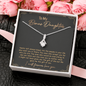 To my Bonus Daughter Necklace, Bonus Daughter Gift From Stepmom, Step Daughter