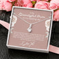 Mom Wedding Gift from Bride, Gift for Mom on Wedding Day, Mother of the Bride Necklace, Wedding Gift for Mom, Bride to Mom Gift