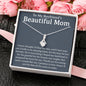 Boyfriend's Mom Gift, To My Boyfriends Mom Necklace