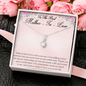 Future Mother in Law, Mother in Law Gift, Mother of the Groom Necklace