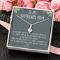 Boyfriends Mom Gift, Birthday Gift For Boyfriends Mom, Boyfriend Family, Boyfriends Mom Birthday Necklace