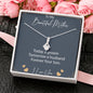 Groom to Mother Gift Necklace, Son to Mother on Wedding Day, Mother Gift From Son