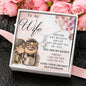 Premium Heart Necklace Anniversary Love Gift For Wife You're my Queen Forever