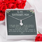 Boyfriends Mom Gift, Birthday Gift For Boyfriends Mom, Boyfriend Family, Boyfriends Mom Birthday Necklace