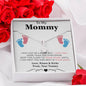 New Mom Gift Necklace, Trendy, Gift for New Mom in Hospital, Pregnancy Gift