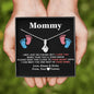 Mommy Gift Necklace, Trendy, Gift for New Mom in Hospital, Pregnancy Gift