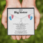 New Big Sister Gift Necklace, Gifts from Baby to Big Sister, Future Big Sister Gift
