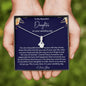 Daughter Gift on Wedding Day, Bride Gift from Mom, Daughter Wedding Day Necklace, Wedding Gift for Daughter