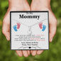 New Mom Gift Necklace, Trendy, Gift for New Mom in Hospital, Pregnancy Gift