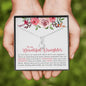 To My Beautiful Daughter Necklace, Dad And Daughter, Birthday Gift For Daughter