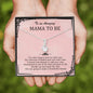 To An Amazing First Time Mom Necklace, Pregnancy Gift for Best Friend, Gift for Mom