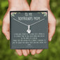Boyfriends Mom Gift, Birthday Gift For Boyfriends Mom, Boyfriend Family, Boyfriends Mom Birthday Necklace