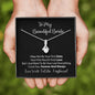 Groom to Bride Necklace Gift Wedding Day Gift for Bride from Groom to Bride Card