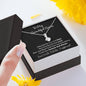 Groom to Bride Necklace Gift Wedding Day Gift for Bride from Groom to Bride Card