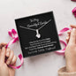 Groom to Bride Necklace Gift Wedding Day Gift for Bride from Groom to Bride Card