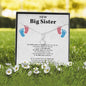 New Big Sister Gift Necklace, Gifts from Baby to Big Sister, Future Big Sister Gift