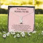 To An Amazing First Time Mom Necklace, Pregnancy Gift for Best Friend, Gift for Mom