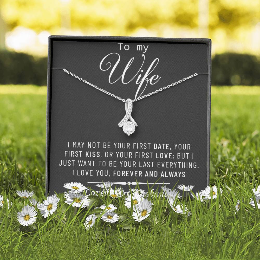 To My Wife Necklace, Engagement Gift For Her, Future Wife Birthday Gift