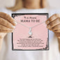 To An Amazing First Time Mom Necklace, Pregnancy Gift for Best Friend, Gift for Mom