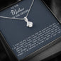 Mother-In-Law Necklace, Mother of the Groom Gift from Bride, Mother-In-Law Necklace, Mother of the Groom Gift