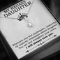 My Badass Daughter Necklace From Mom, Badass Daughter Necklace Birthday Gift
