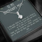 Boyfriends Mom Gift, Birthday Gift For Boyfriends Mom, Boyfriend Family, Boyfriends Mom Birthday Necklace