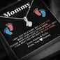 Mommy Gift Necklace, Trendy, Gift for New Mom in Hospital, Pregnancy Gift