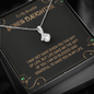 To my Bonus Daughter Necklace, Bonus Daughter, Step Daughter Gift