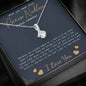 Promise Necklace for Girlfriend from Boyfriend, Gift for GirlFriend Necklace