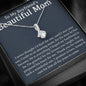Boyfriend's Mom Gift, To My Boyfriends Mom Necklace