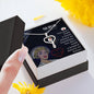 Stethoscope Heart Necklace Nurse Necklace With Message Card Nurse Gift