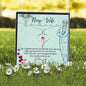 Stethoscope Heart Necklace Nurse Necklace With Message Card Nurse Gift